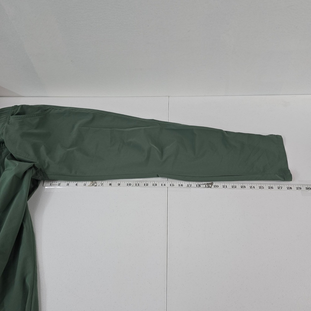Eddie Bauer Womens Traveler Pant‎ Green Elastic Waist Pockets Size S - Picture 4 of 9